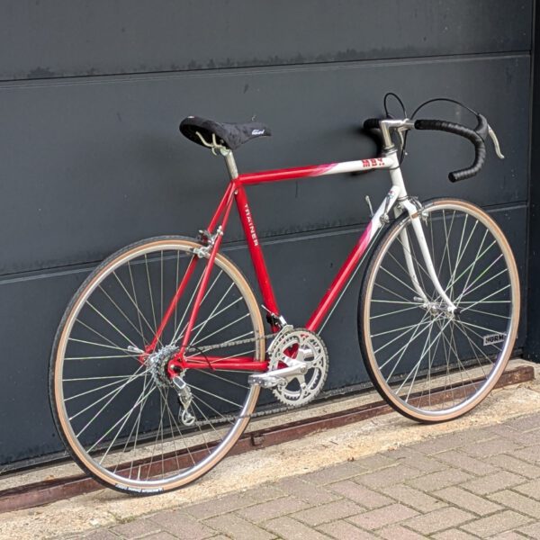 Vintage Rennrad MBK Trainer 28 Zoll Rot Weiß